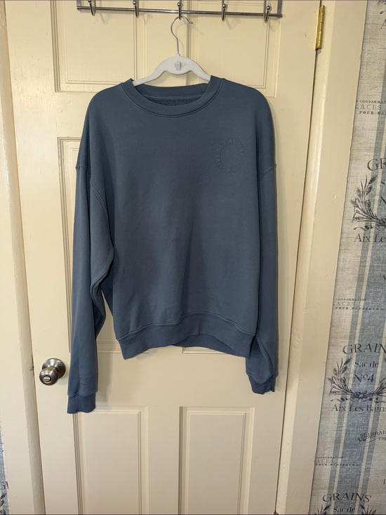 SET Active Sweaters - SET Active Womens Crewneck Sweatshirt in Slate Blue